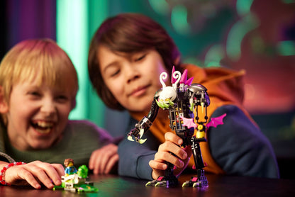 LEGO Dreamzzz: DREAMZzz 2-in-1 Grimkeeper the Cage Monster Figure Set, Transform Z-Blob into Mini-Plane or Hoverbike, With Minifigures from the TV Show, Toys for 7+ Years Old Kids, Boys, Girls 71455 (71455) - New Sealed - set details