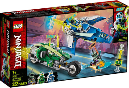LEGO Ninjago: Jay and Lloyd's Velocity Racers (71709) - New Sealed - box front