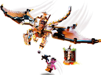 LEGO Ninjago: Wu's Battle Dragon (71718) - New Sealed - built set