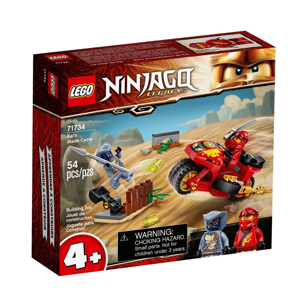 LEGO Ninjago: Kai's Blade Cycle (71734) - New Sealed - box front