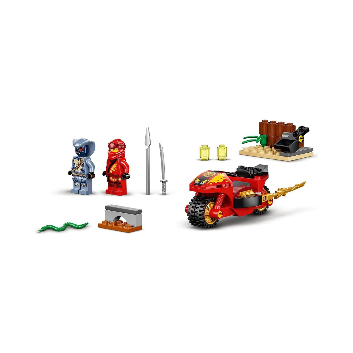 LEGO Ninjago: Kai's Blade Cycle (71734) - New Sealed - set details