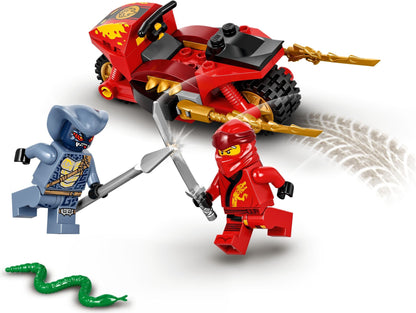 LEGO Ninjago: NINJAGO Legacy Kai’s Blade Cycle 71734 Ninja Motorcycle Playset Building Kit, Featuring NINJAGO Kai and a Snake; New 2021 (54 Pieces) (71734) - New Sealed - alternate view
