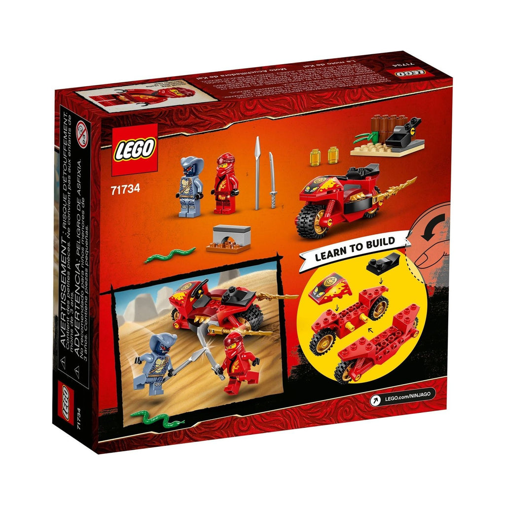 LEGO Ninjago: Kai's Blade Cycle (71734) - New Sealed - rear view