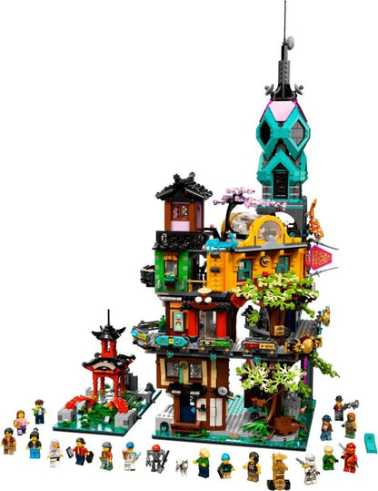 LEGO Ninjago: Ninjago City Gardens (71741) - New Sealed - play features