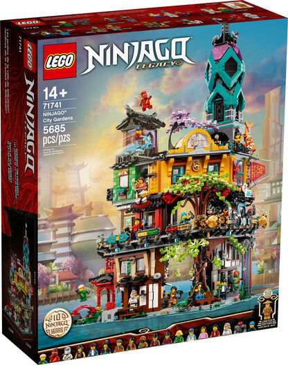 LEGO Ninjago: Ninjago City Gardens (71741) - New Sealed - box front