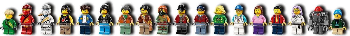 LEGO Ninjago: Ninjago City Gardens (71741) - New Sealed - built set