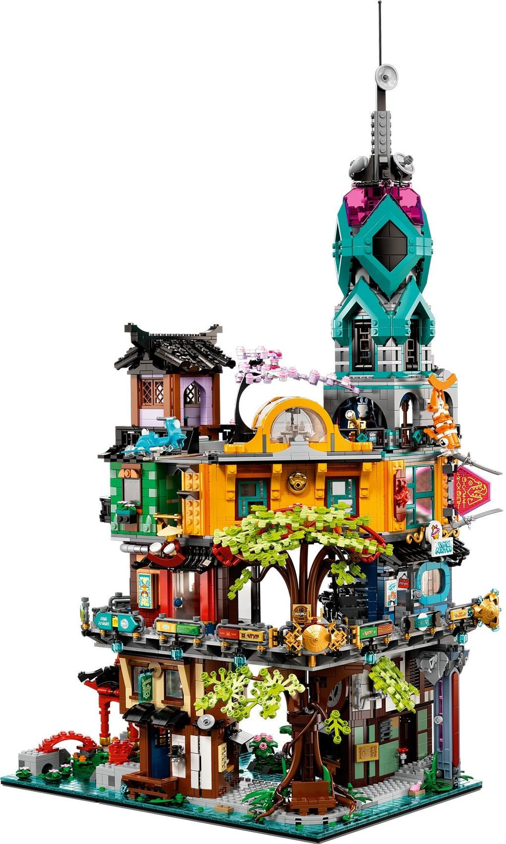 LEGO Ninjago: Ninjago City Gardens (71741) - New Sealed - alternate view
