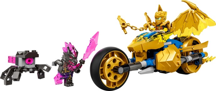 LEGO Ninjago: Jay's Golden Dragon Motorbike (71768) - New Sealed - play features