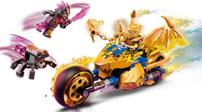 LEGO Ninjago: Jay's Golden Dragon Motorbike (71768) - New Sealed - built set
