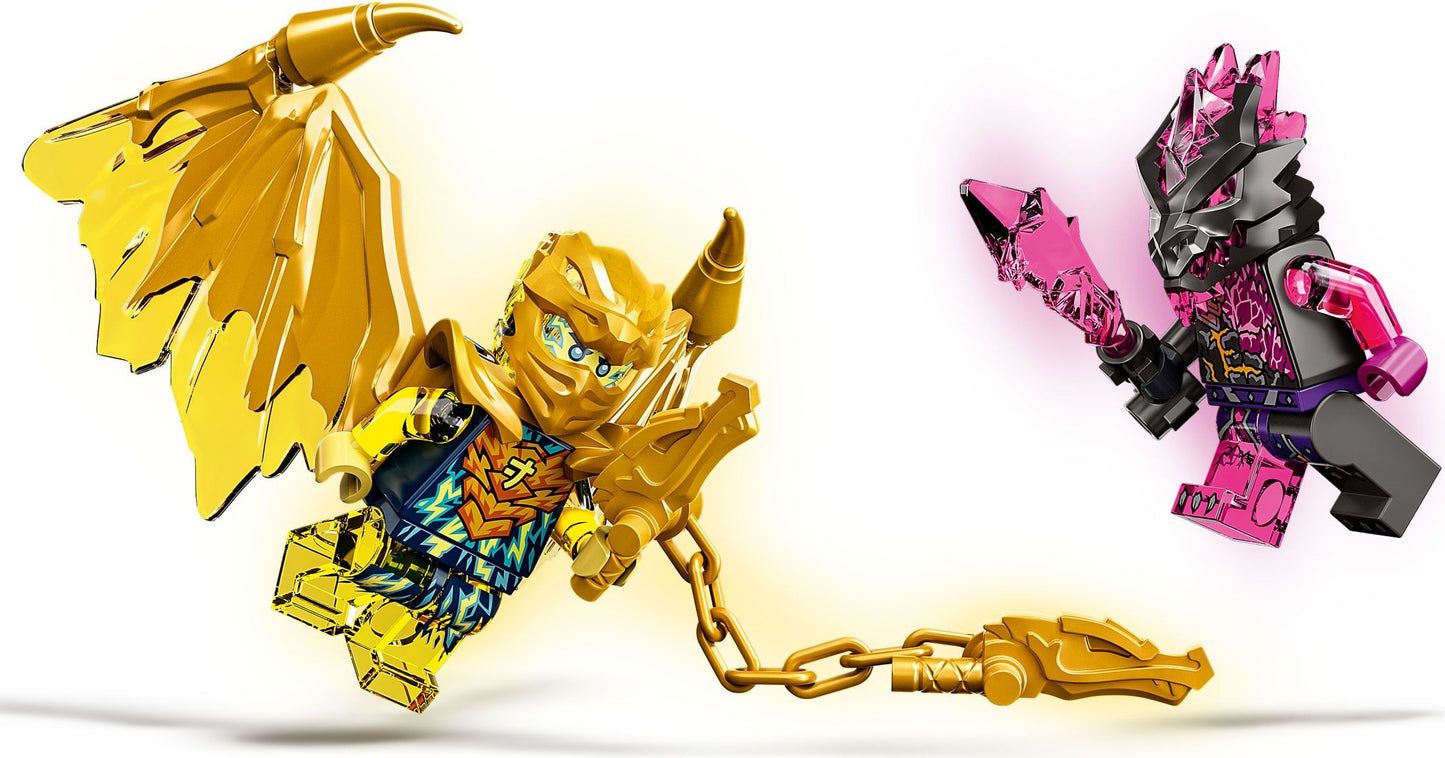 LEGO Ninjago: Jay's Golden Dragon Motorbike (71768) - New Sealed - minifigures