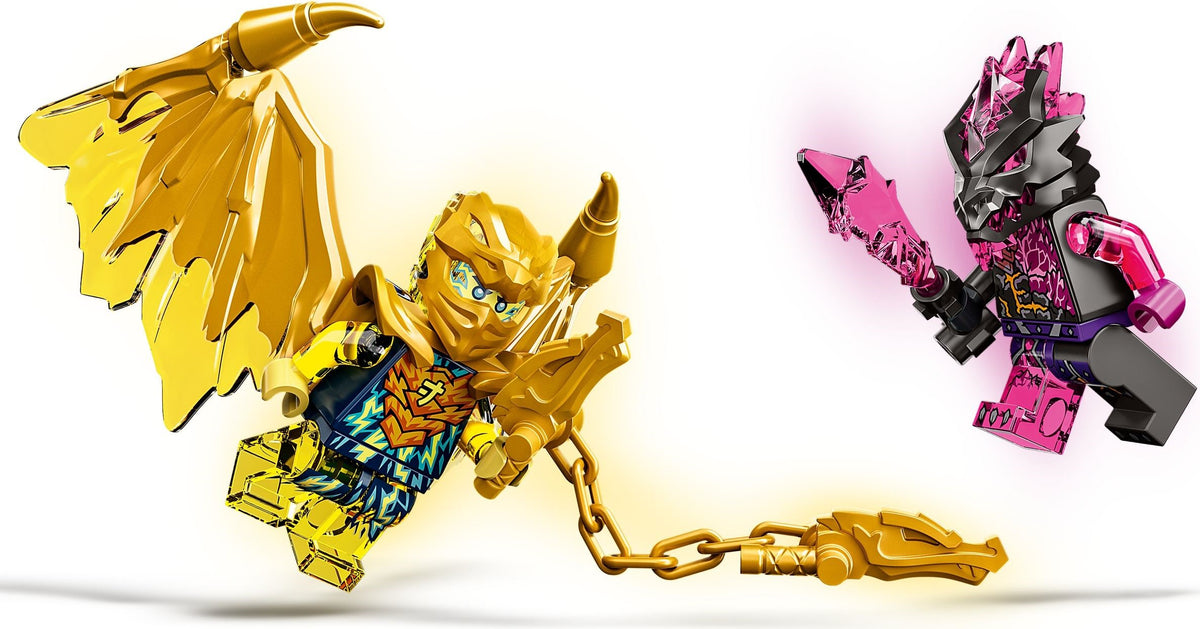 LEGO Ninjago: Jay's Golden Dragon Motorbike (71768) - New Sealed - minifigures