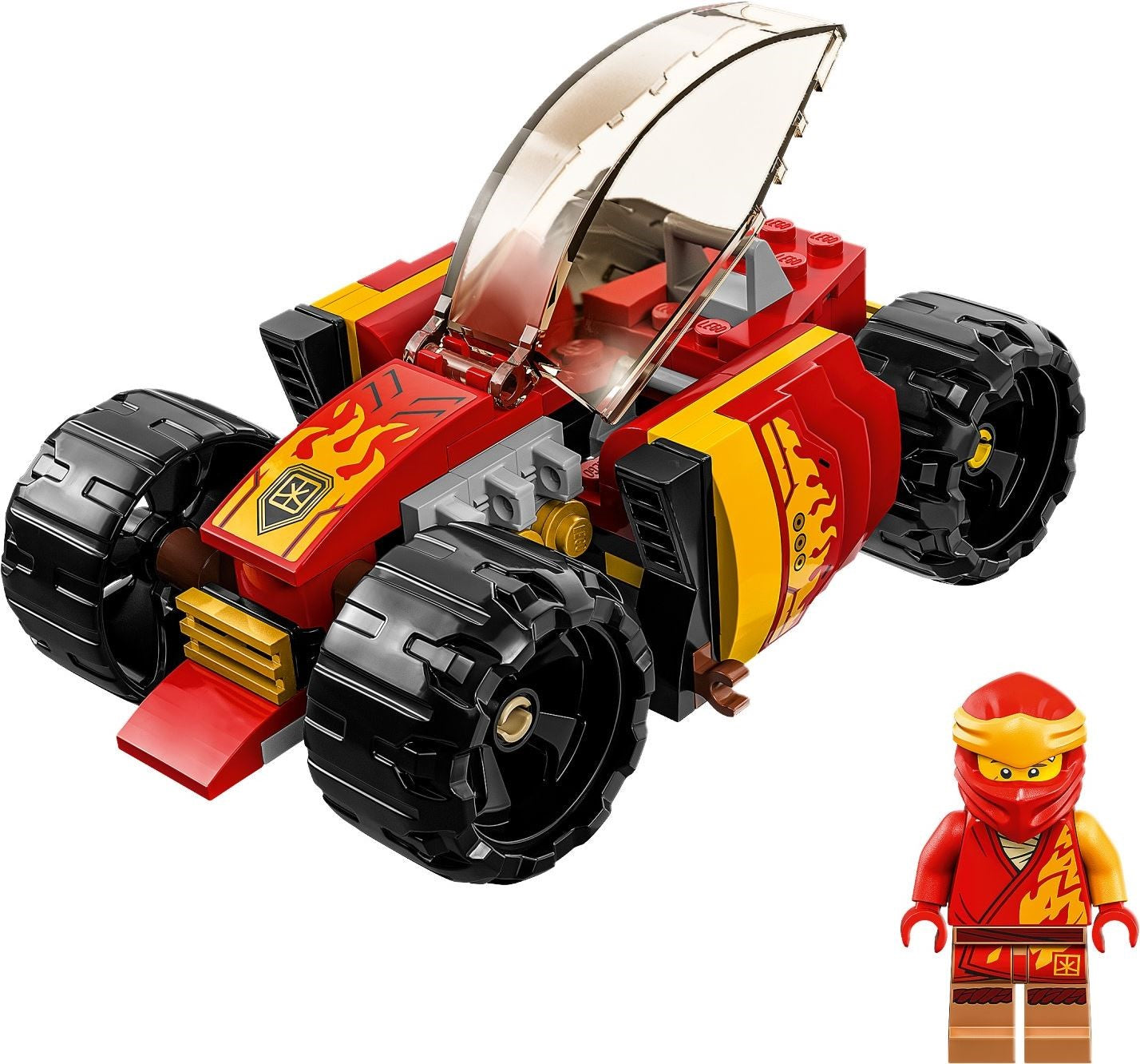 LEGO Ninjago: Kai's Ninja Race Car EVO (71780) - New Sealed - built set