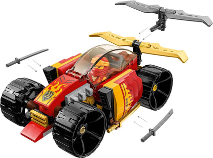 LEGO Ninjago: Kai's Ninja Race Car EVO (71780) - New Sealed - minifigures