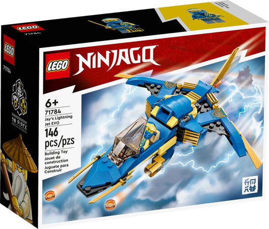 LEGO Ninjago: Jay's Lightning Jet EVO (71784) - New Sealed - box front