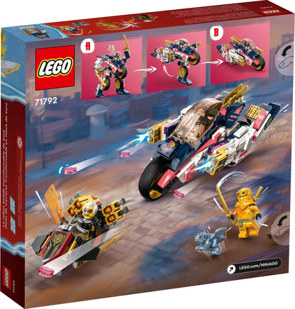 LEGO Ninjago: Sora's Transforming Mech Bike Racer (71792) - New Sealed - rear view