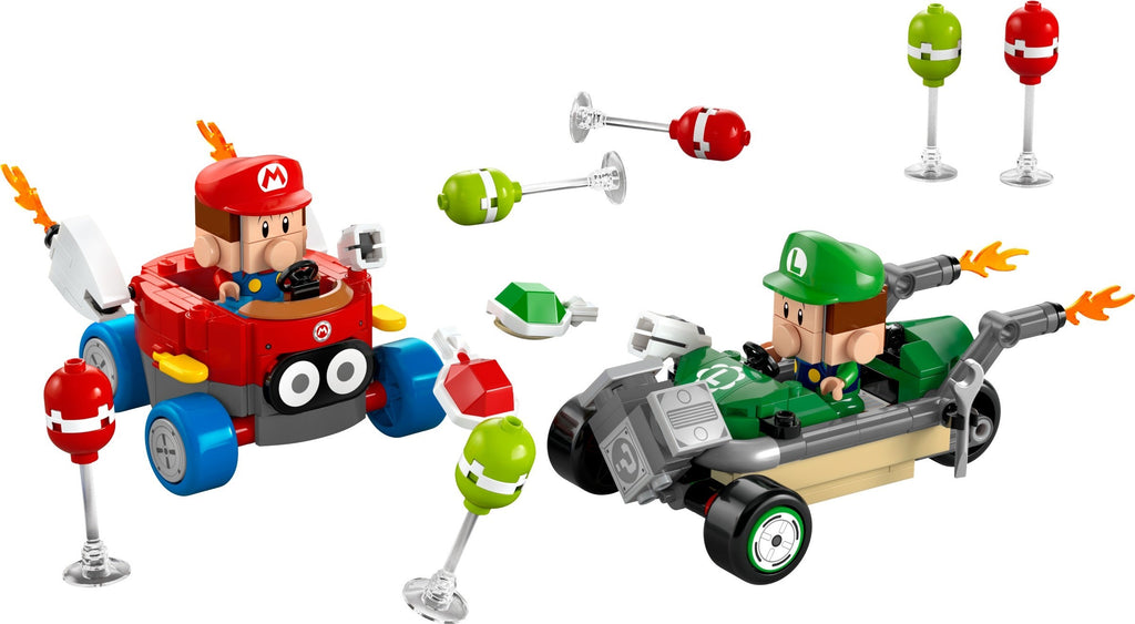 LEGO Super Mario: Mario Kart – Baby Mario vs. Baby Luigi (72034) - New Sealed - box front