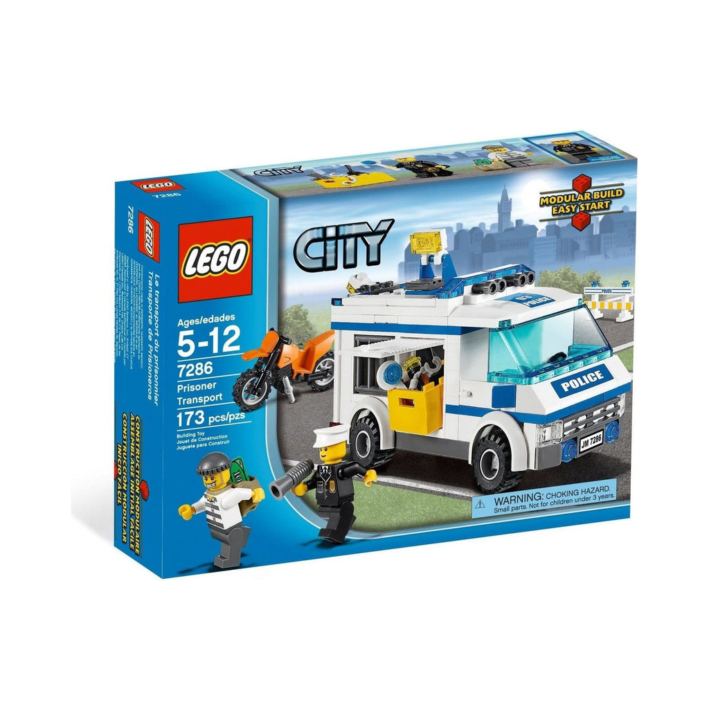 LEGO City: ®City 7286 : Prisoner Transport (7286) - New Sealed - built set