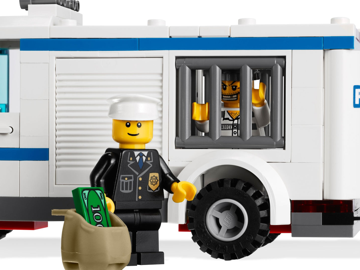 LEGO City: ®City 7286 : Prisoner Transport (7286) - New Sealed - set details