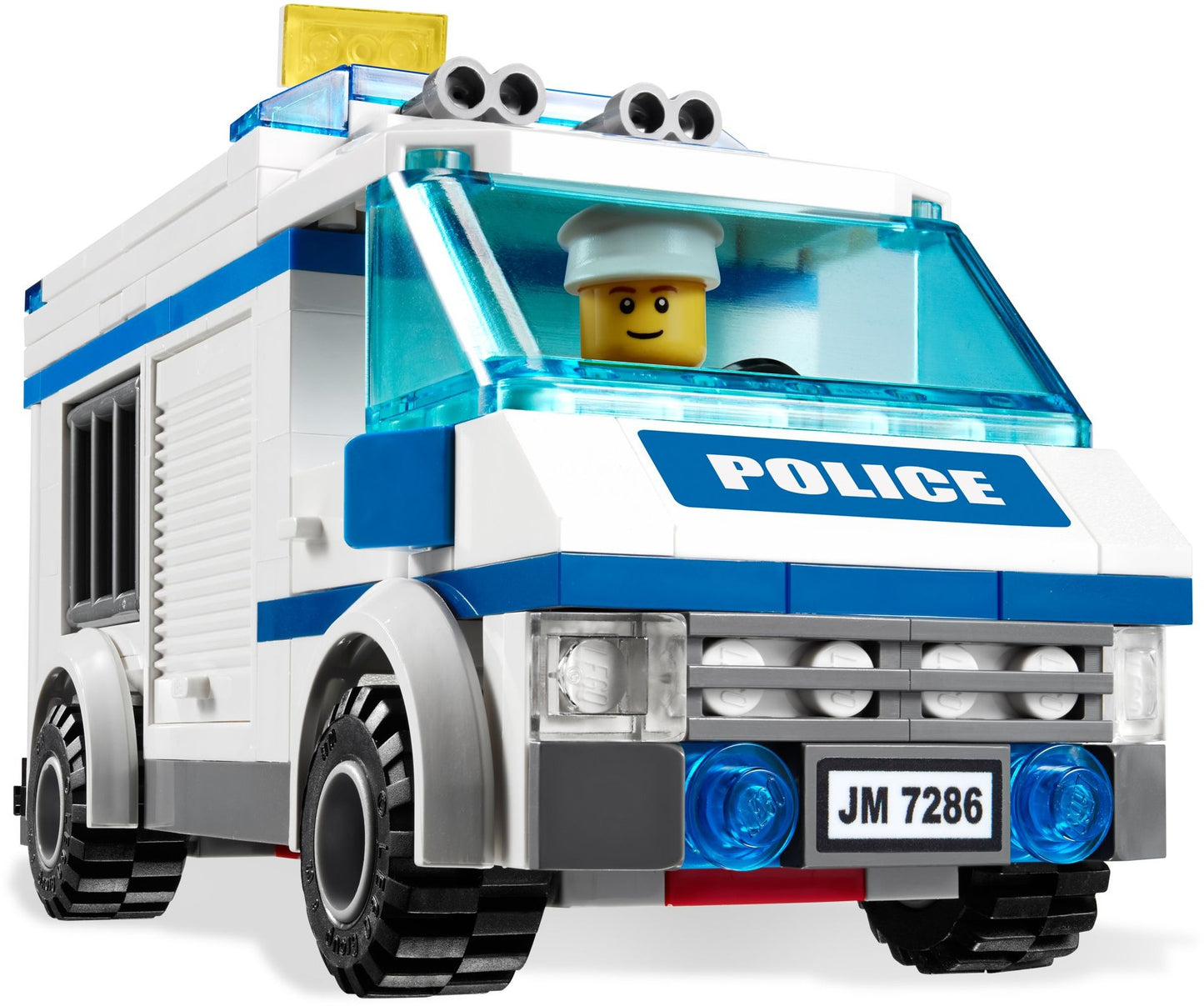 LEGO City: ®City 7286 : Prisoner Transport (7286) - New Sealed - close-up