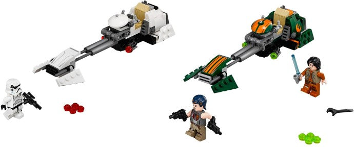 LEGO Star Wars: Ezra's Speeder Bike (75090) - New Sealed - play features