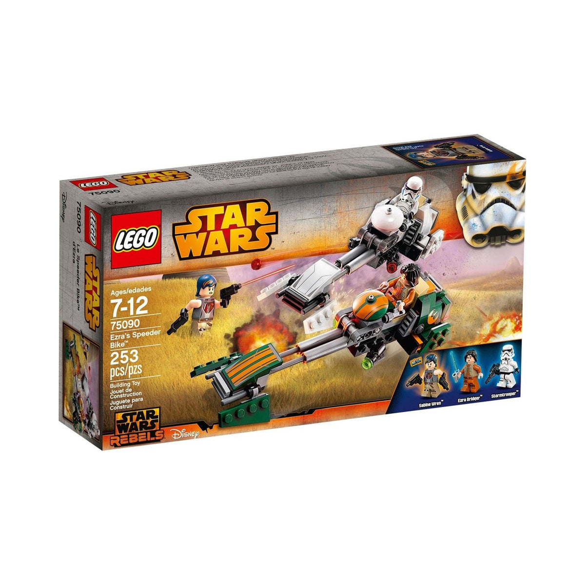 LEGO Star Wars: Ezra's Speeder Bike (75090) - New Sealed - built set