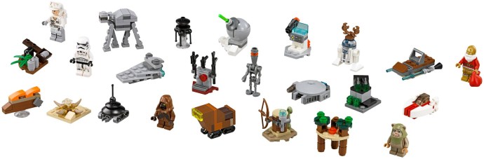 LEGO Advent: Star Wars 75097 Advent Calendar Building Kit (75097) - New Sealed - minifigures