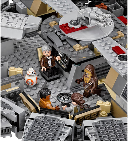 LEGO Star Wars: Millennium Falcon (75105) - Complete - rear view