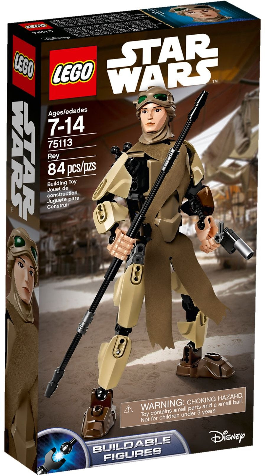 LEGO Star Wars: Rey (75113) - New Sealed - box front
