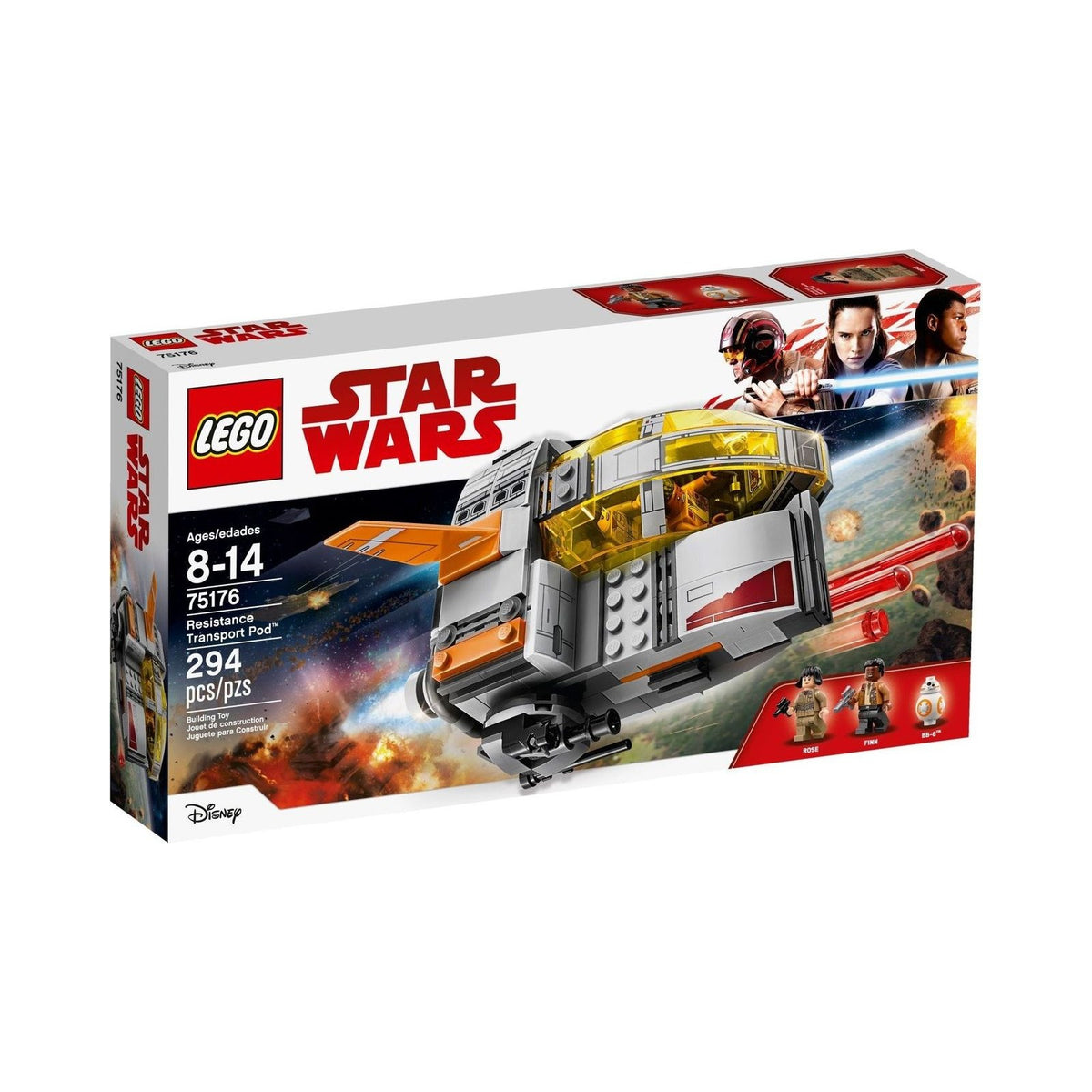 LEGO Star Wars: Resistance Transport Pod (75176) - New Sealed - box front