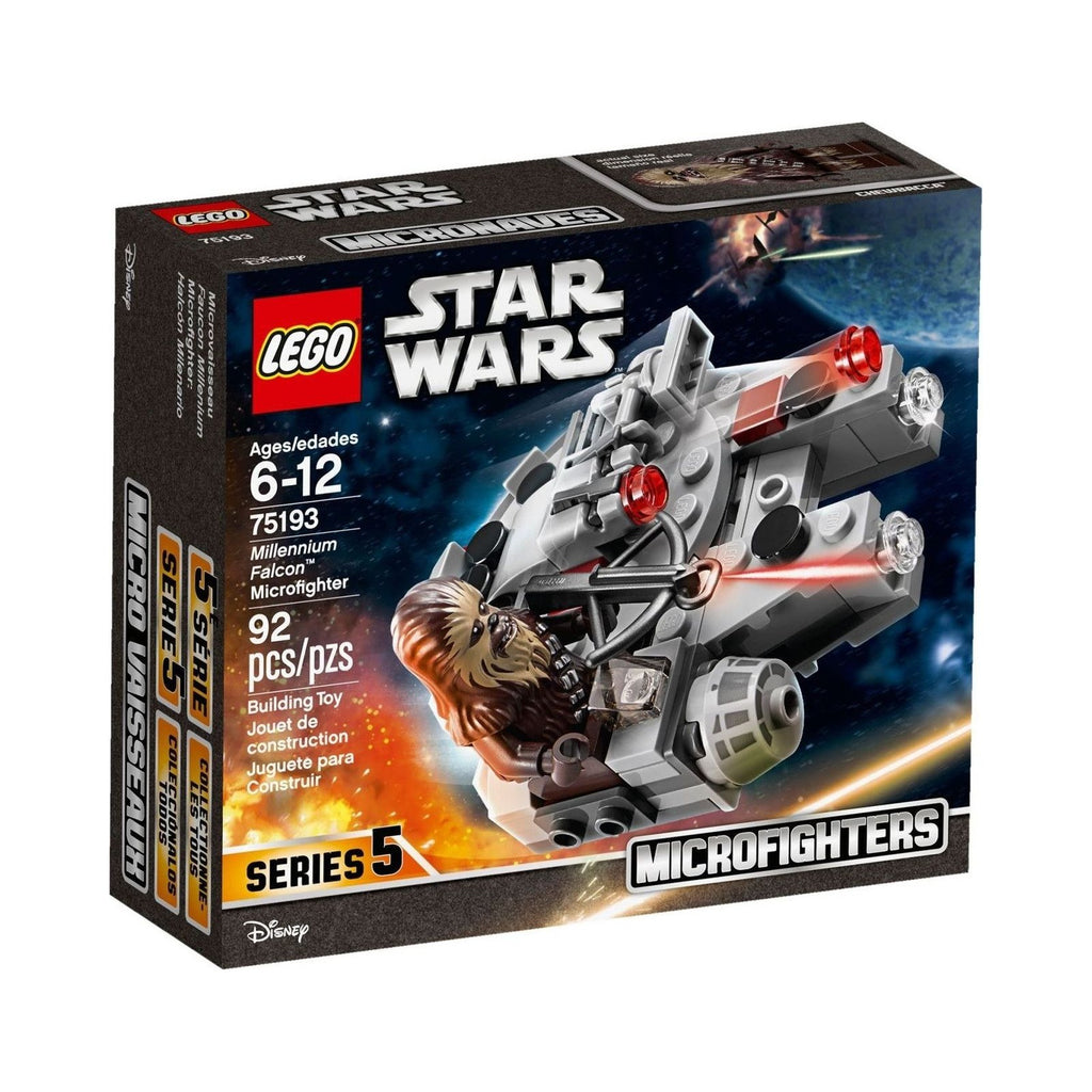 LEGO Star Wars: Millennium Falcon Microfighter (75193) - New Sealed - box front