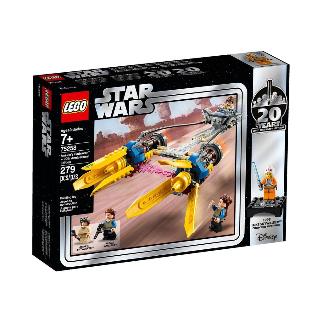 LEGO Star Wars: Anakin's Podracer - 20th Anniversary Edition (75258) - New Sealed - built set