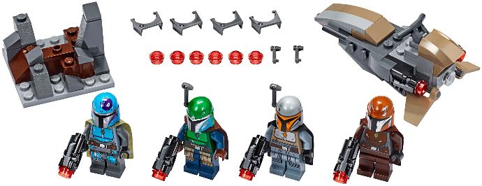 LEGO Star Wars: Mandalorian Battle Pack (75267) - New Sealed - alternate view