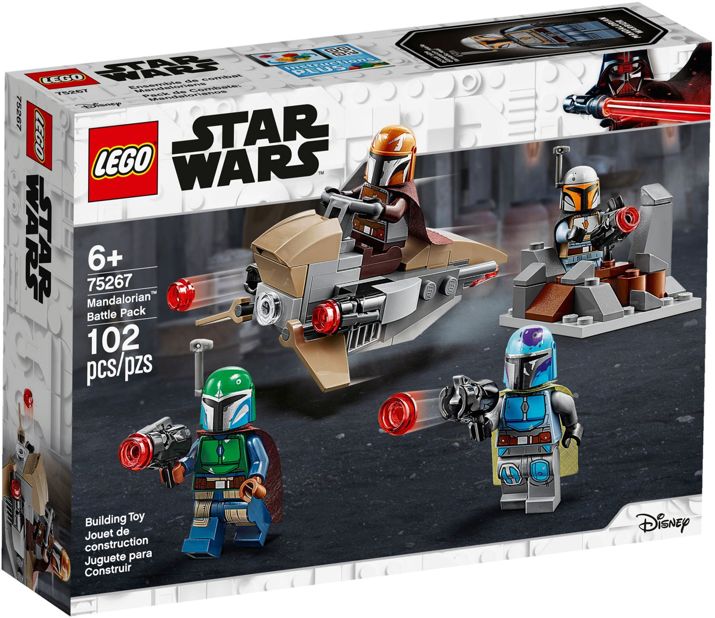 LEGO Star Wars: Mandalorian Battle Pack (75267) - New Sealed - box front