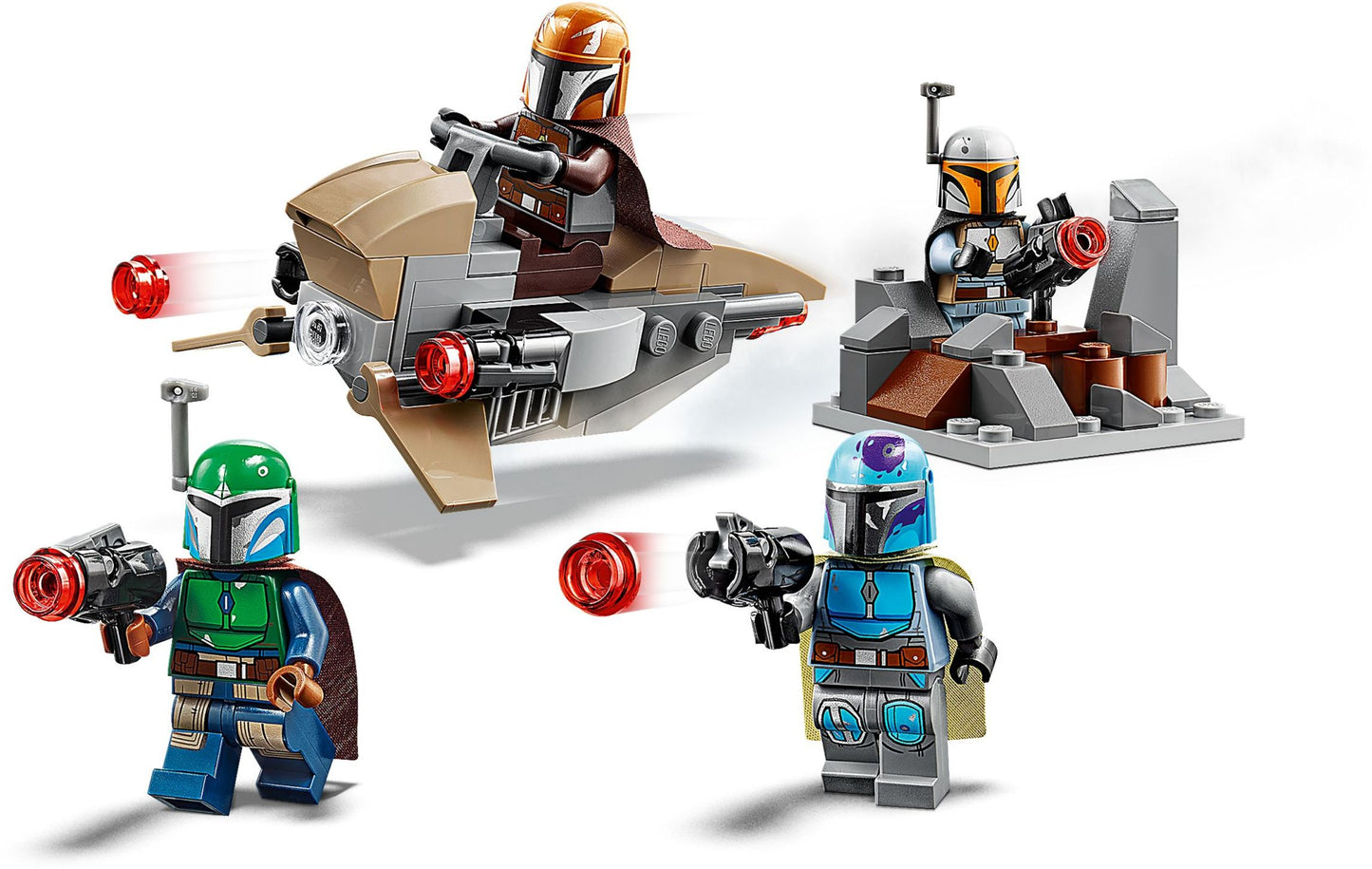 LEGO Star Wars: Mandalorian Battle Pack (75267) - New Sealed - built set