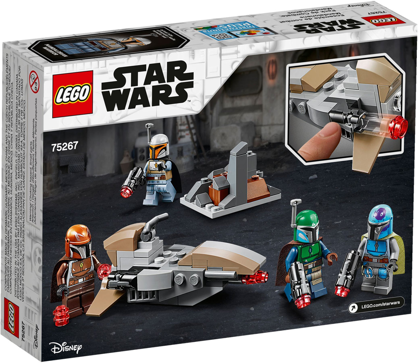 LEGO Star Wars: Mandalorian Battle Pack (75267) - New Sealed - set details