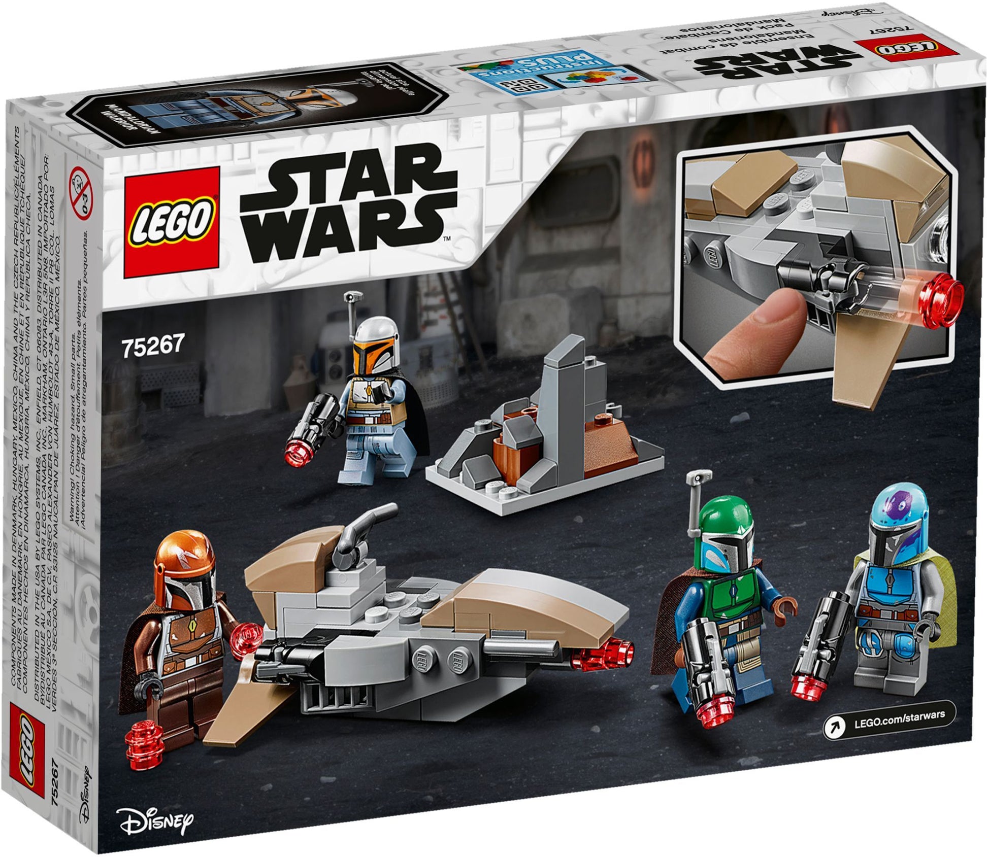 LEGO Star Wars: Mandalorian Battle Pack (75267) - New Sealed - set details