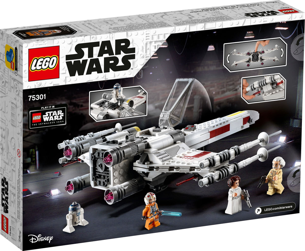 LEGO Star Wars: Luke Skywalker's X-Wing Fighter (75301) - Complete - built set