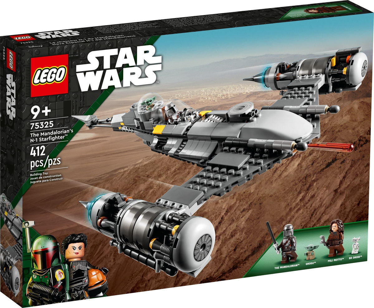 LEGO Star Wars: The Mandalorian's N-1 Starfighter (75325) - New Sealed - box front