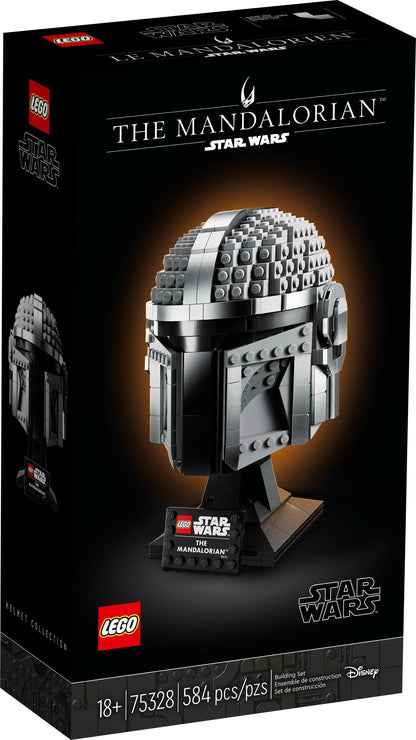 LEGO Star Wars: The Mandalorian™ Helmet (75328) - New Sealed - box front