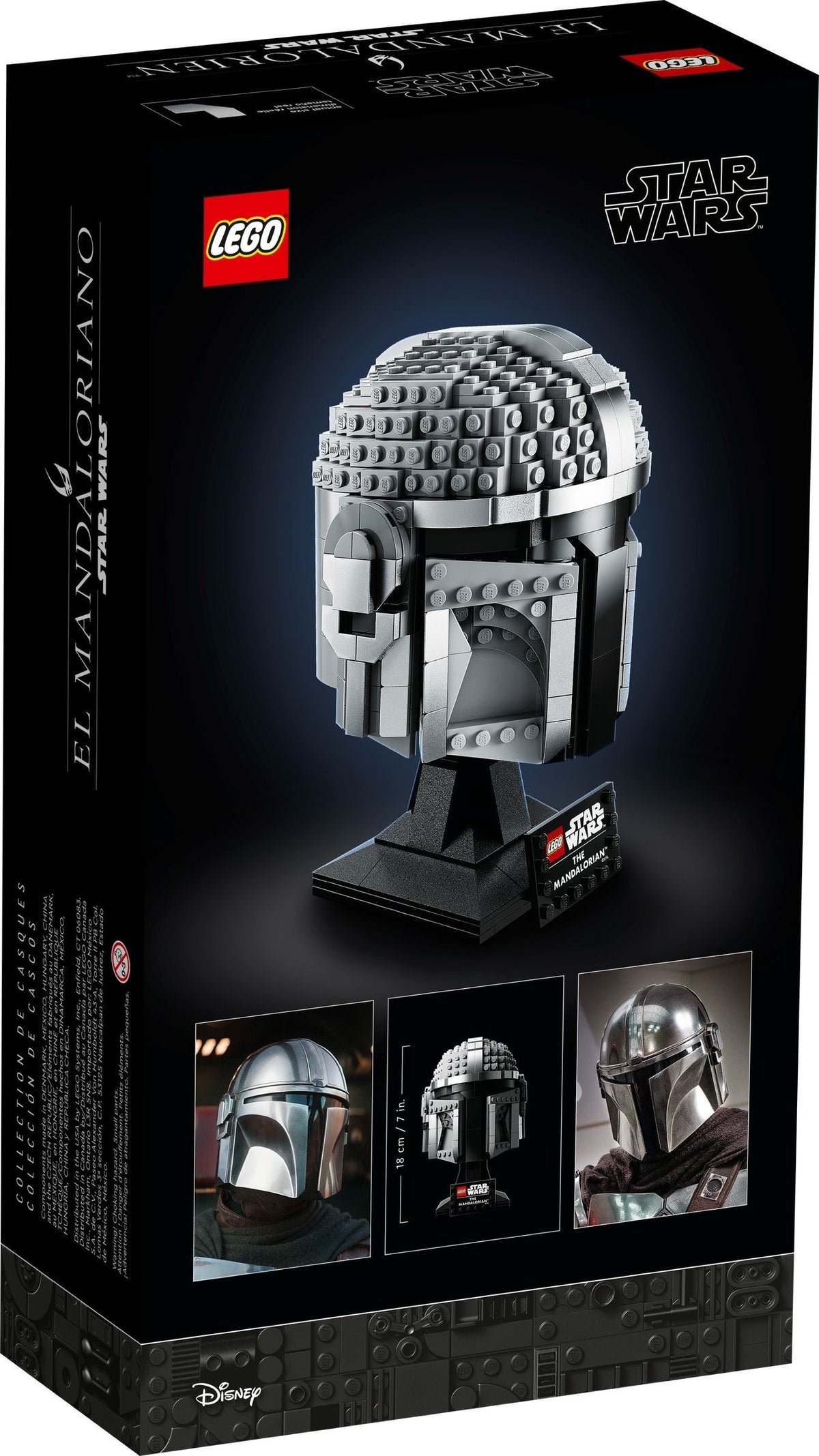 LEGO Star Wars: The Mandalorian™ Helmet (75328) - New Sealed - set details