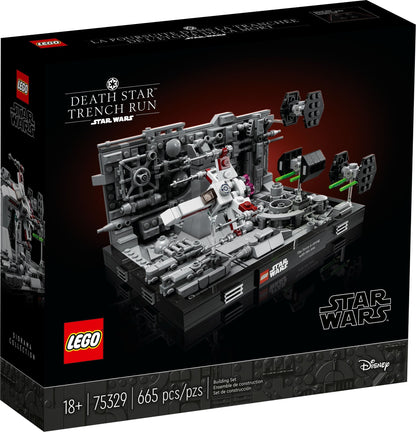 LEGO Star Wars: Death Star Trench Run Diorama (75329) - New Sealed - box front