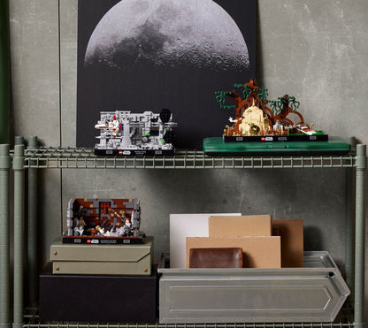 LEGO Star Wars: Death Star Trench Run Diorama (75329) - New Sealed - close-up