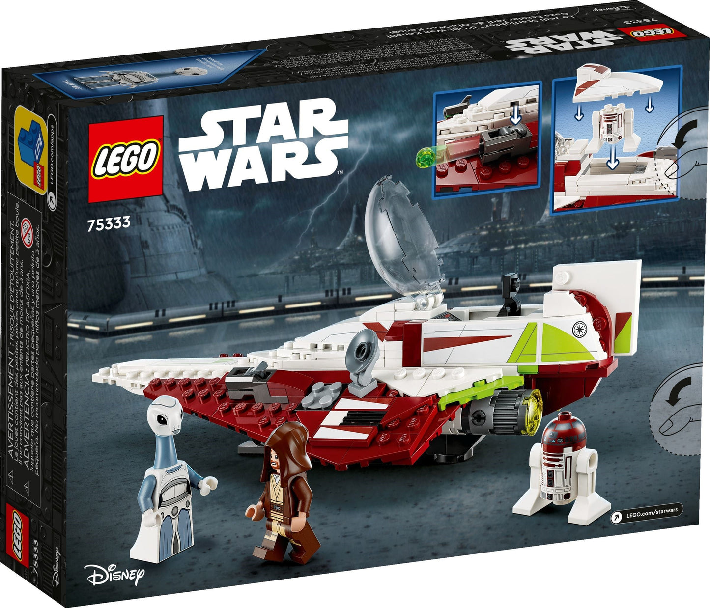 LEGO Star Wars: Obi-Wan Kenobi's Jedi Starfighter (75333) - New Sealed