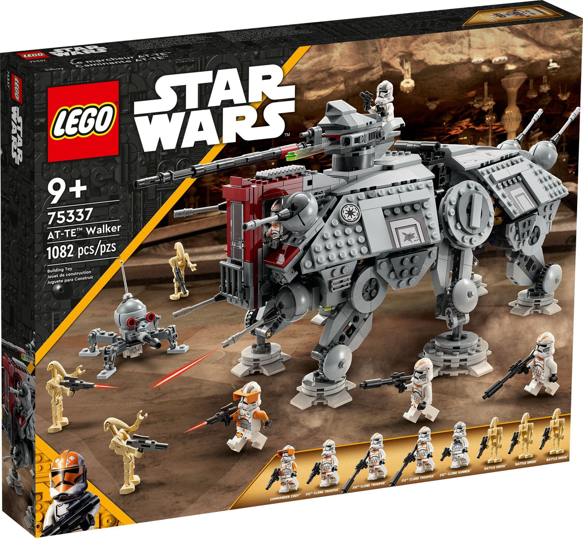 LEGO Star Wars: AT-TE Walker (75337) - New Sealed - box front