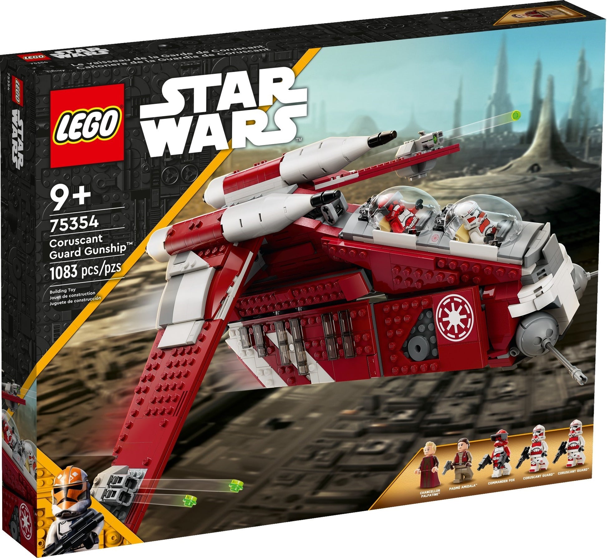 LEGO Star Wars: Coruscant Guard Gunship (75354) - New Sealed - box front