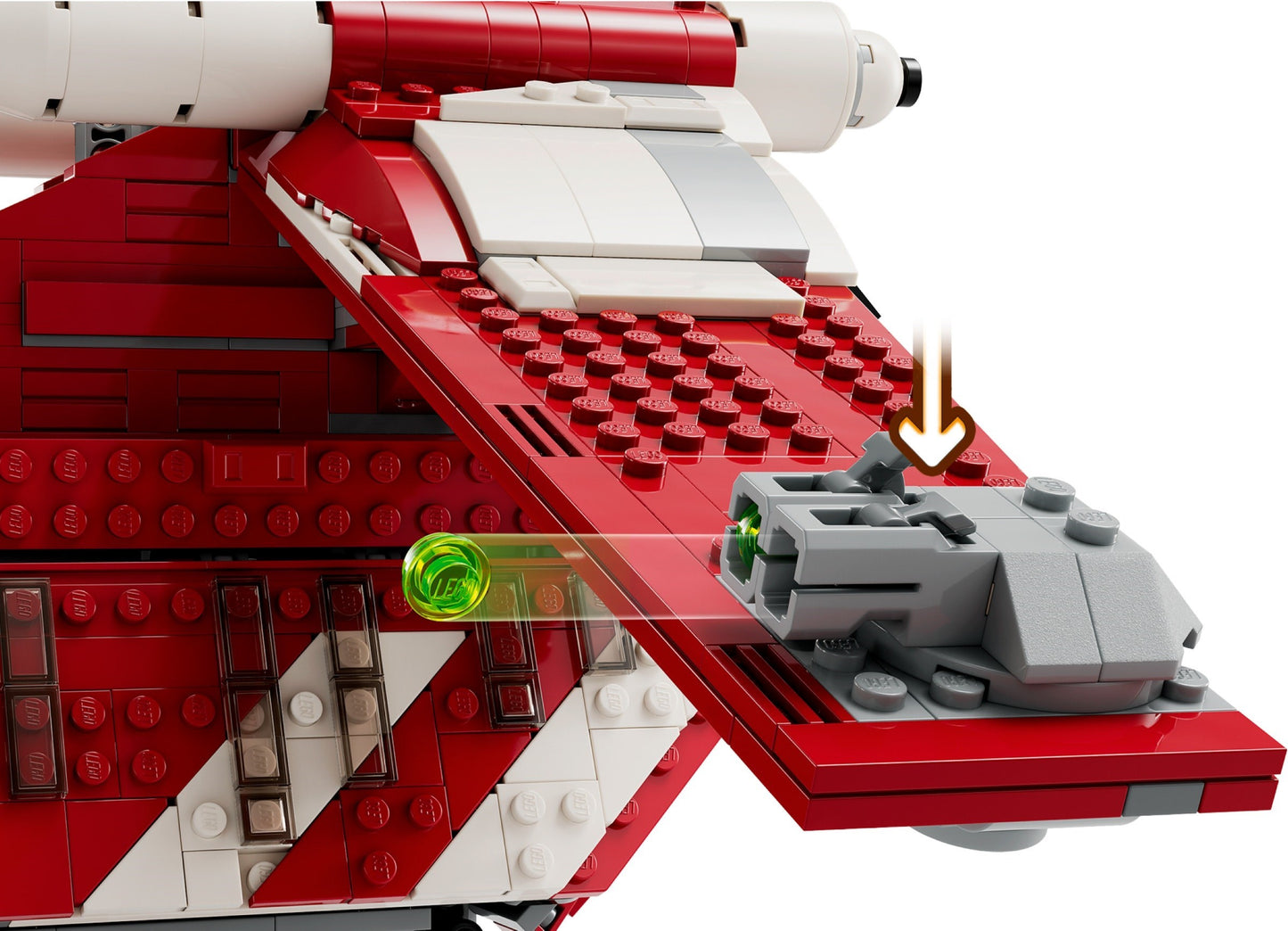 LEGO Star Wars: Coruscant Guard Gunship (75354) - New Sealed - close-up
