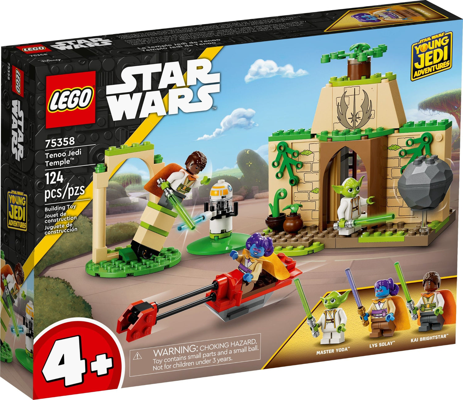 LEGO Star Wars: Tenoo Jedi Temple (75358) - New Sealed - box front