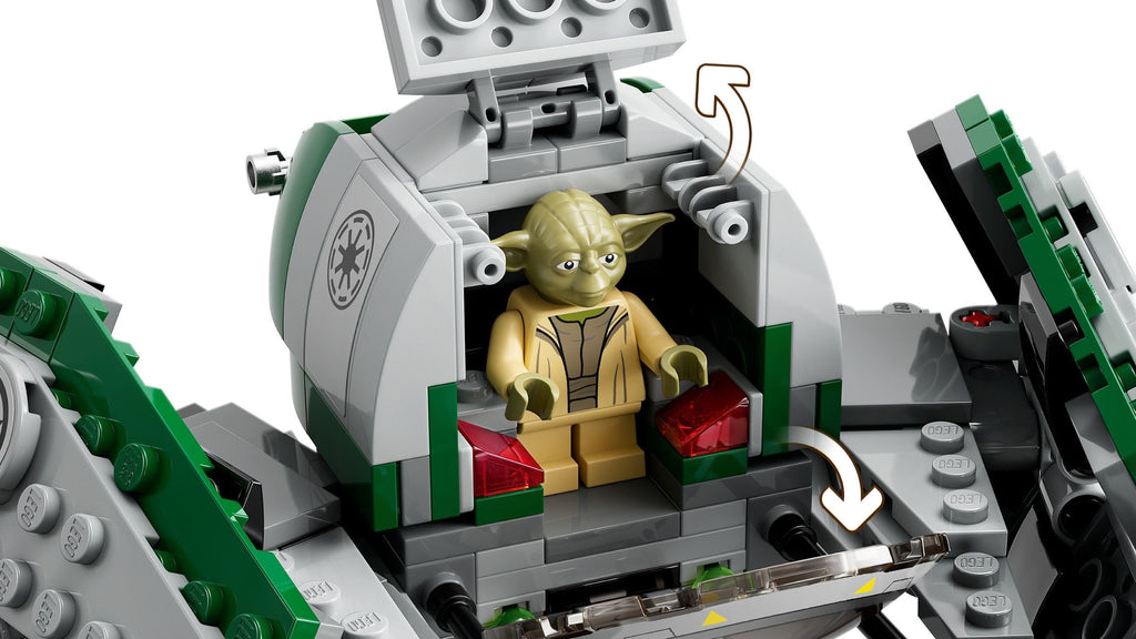 LEGO Star Wars: Yoda's Jedi Starfighter (75360) - New Sealed - set details