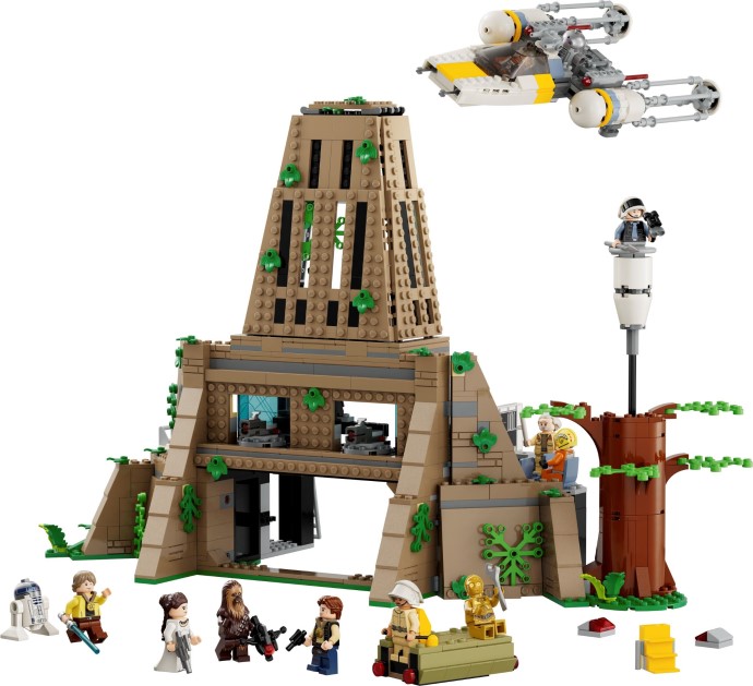 LEGO Star Wars: Yavin 4 Rebel Base (75365) - New Sealed - play features