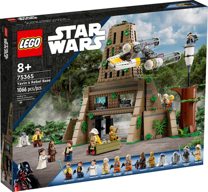 LEGO Star Wars: Yavin 4 Rebel Base (75365) - New Sealed - box front